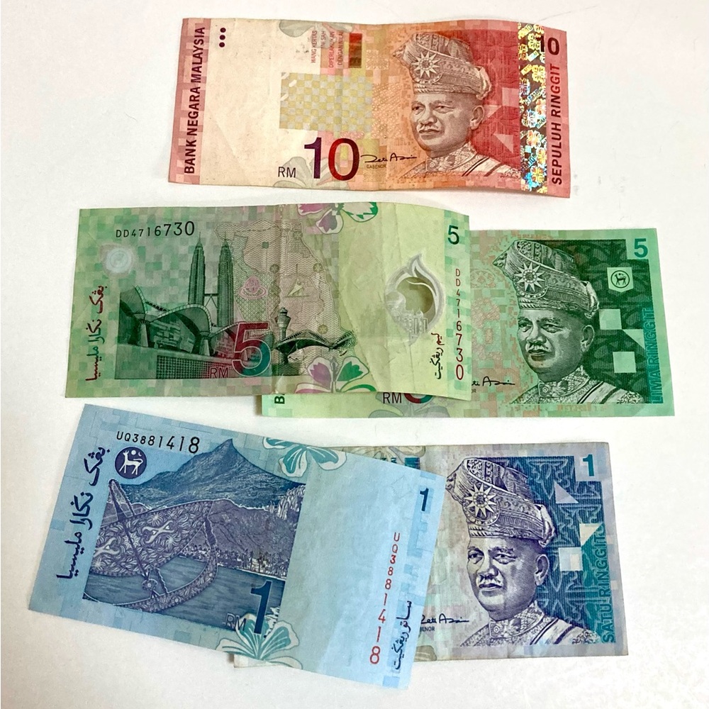 World Currency Paper Money Lot 23 Notes Singapore Malaysia Australia Cambodia - Picture 4 of 7